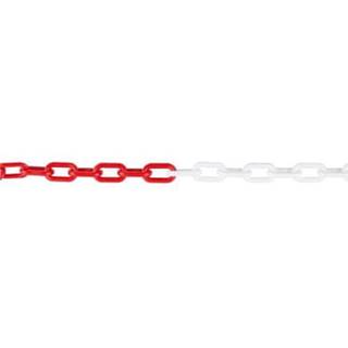 Retlux Reťaz plastová,  6 mm/ 25 m,  červeno-biela značky Retlux