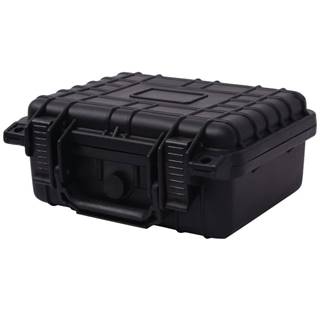 Vidaxl Ochranný kufrík na náradie,  27 x 24.6 x 12.4 cm,  čierny