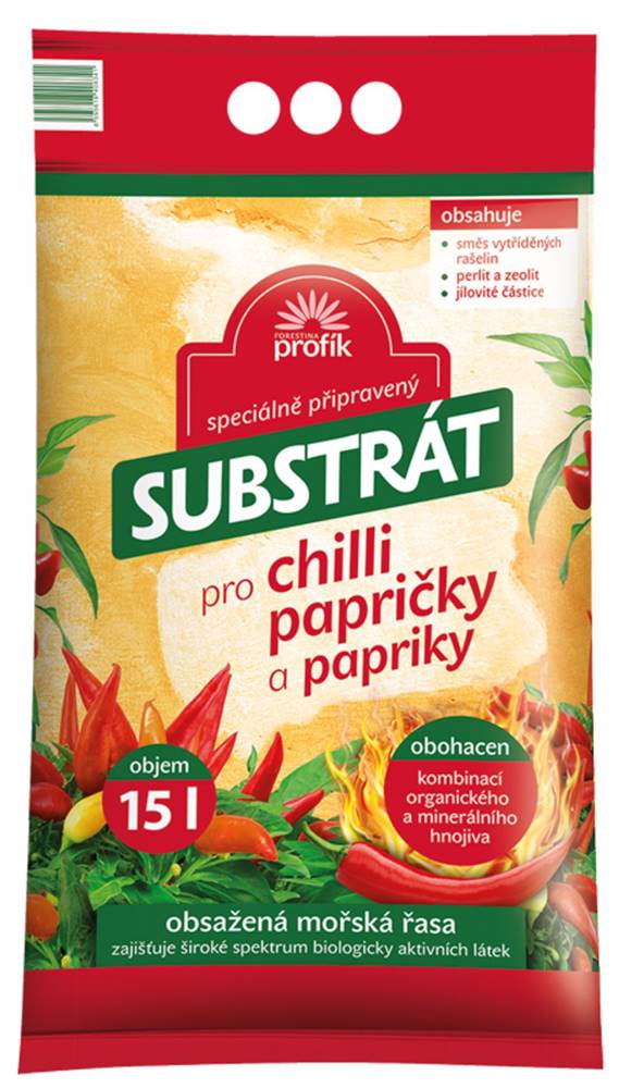 Bestway Substrát PROFÍK pre chilli papričky a papriky 15l značky Bestway