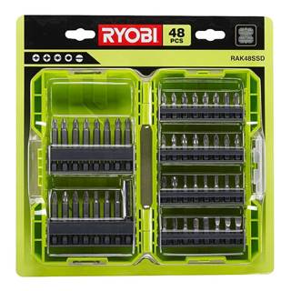 RYOBI  Súprava bitov s magnetickým nástavcom Ryobi RAK48SSD,  48ks značky RYOBI