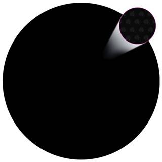 Vidaxl  Bazénová plachta,  čierna 488 cm,  PE značky Vidaxl