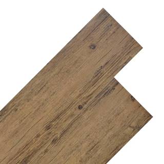 Vidaxl Podlahové dosky z PVC 5, 26 m2,  2 mm,  hnedý orech