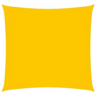 Vidaxl Tieniaca plachta oxfordská látka štvorcová 7x7 m žltá