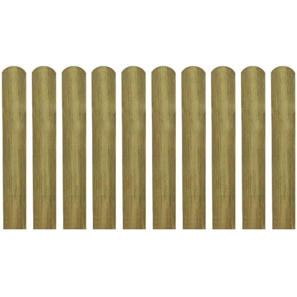 Vidaxl  Impregnované plotové dosky 10 ks,  drevo 60 cm značky Vidaxl