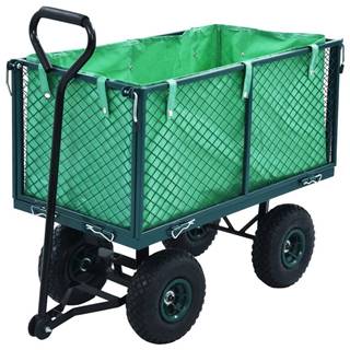 Vidaxl  Záhradný ručný vozík zelený 350 kg značky Vidaxl