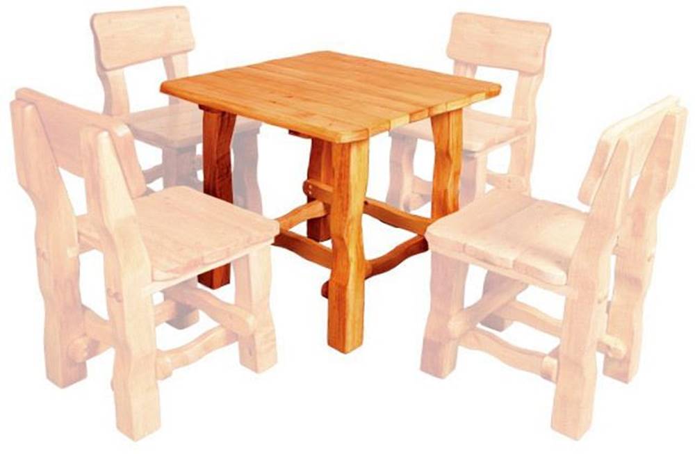 eoshop  Záhradný stôl MO213 (Farba dreva: surové drevo) značky eoshop
