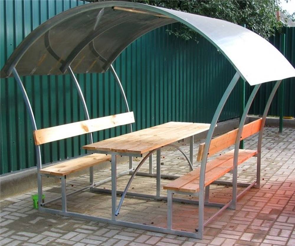 Primaterra  Záhradný set stola,  lavice a altánok EDELWEISS značky Primaterra