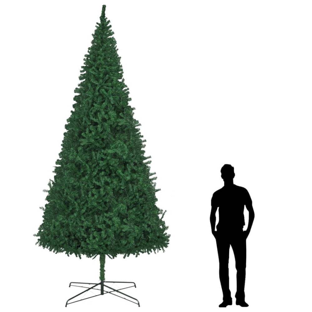 Vidaxl  Umelý vianočný stromček 400 cm,  zelený značky Vidaxl
