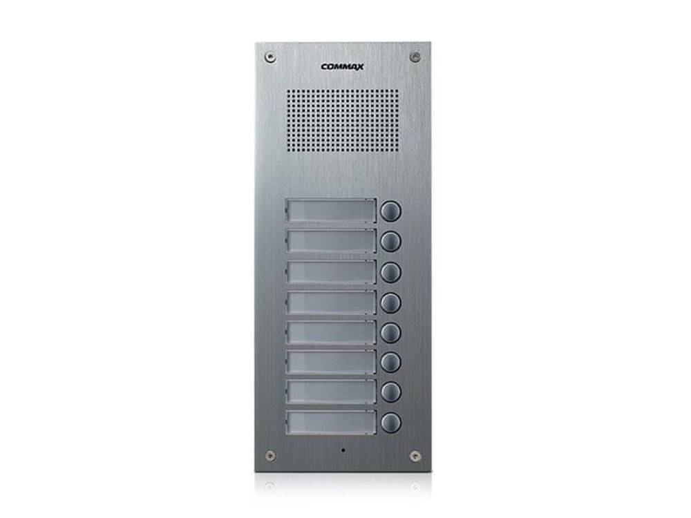 COMMAX  DR-8UM - dverné stanice,  audio + 8 tlačidiel,  4+n značky COMMAX