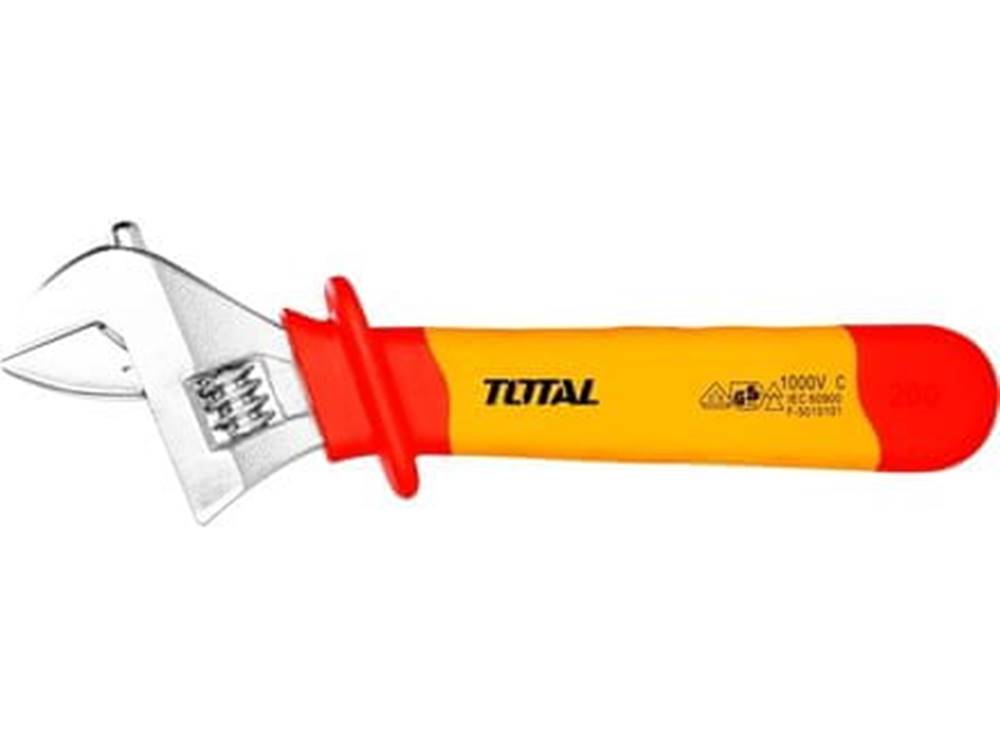 Total  Elektrikársky kľúč THIADW081nastavitelný,  200mm,  1000V,  industrial značky Total