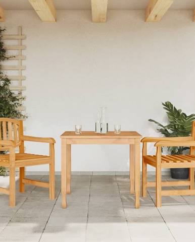 Petromila vidaXL Záhradné stoličky 2 ks 58x59x88 cm tíkové masívne drevo