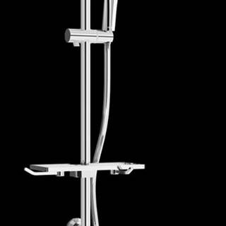 Mexen sprchový set T17 s hornou hlavicou štvorcovou,  chrómová,  798171793-00