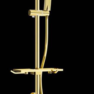 Mexen sprchový set T40 s hornou hlavicou 22 cm,  zlatá,  798404093-50