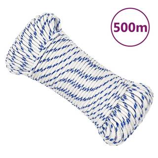 Vidaxl  Lodné lano biele 5 mm 500 m polypropylén značky Vidaxl