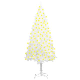 Vidaxl  Umelý vianočný stromček s LED biely 240 cm značky Vidaxl