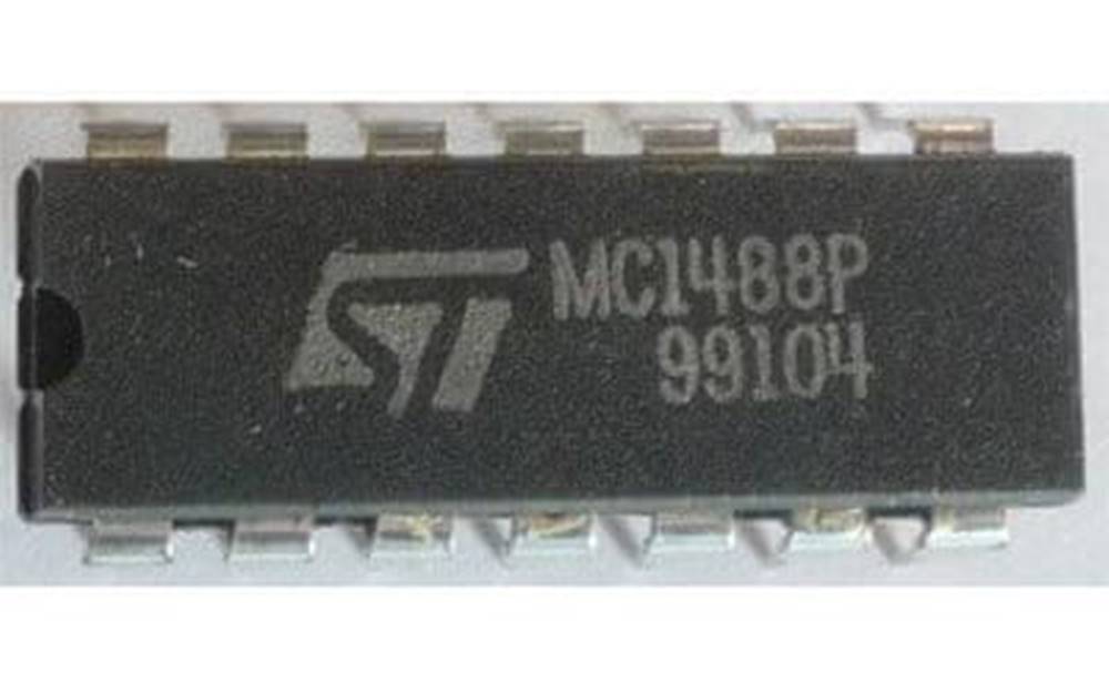 HADEX  MC1488P - linkový vysielač RS232,  DIL14 značky HADEX