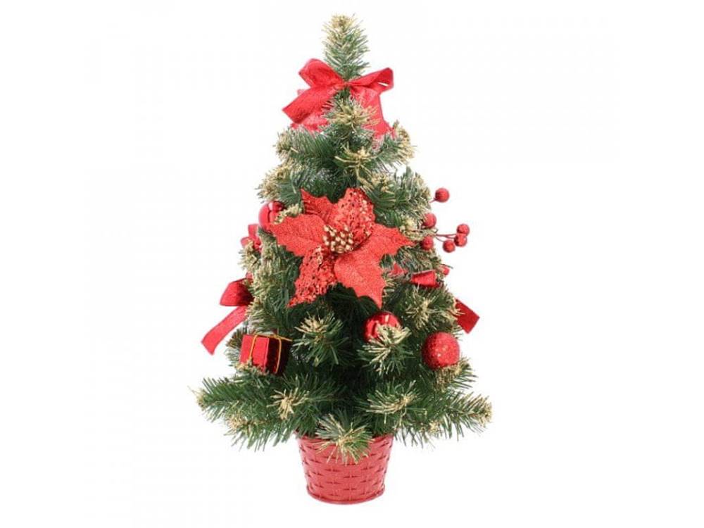 ShopJK  Vianočný stromček 60 cm červený 9618 značky ShopJK