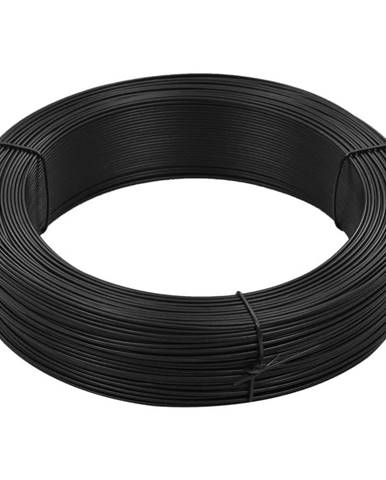 Vidaxl Viazací drôt na oplotenie 250 m 1, 6/2, 5 mm oceľový antracitový