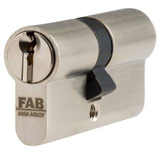 FAB  obojstranná cylindrická vložka 1.00/DNm 30+35,  3 kľúče značky FAB