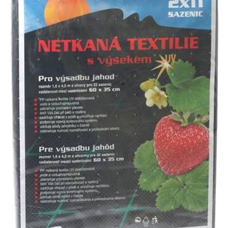 G21 Neotex / netkaná textília výsek čierny 45g - jahody šírka 1, 6 x 4, 2 m značky G21