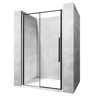 REA Priehľadné sprchové dvere 1500x1950 Solar Black REA-K6360 - Rea
