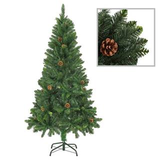 Vidaxl  Umelý vianočný stromček s borovicovými šiškami zelený 150 cm značky Vidaxl