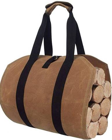 FIREWOOD Bag Taška na drevo hnedá– nosič na drevo