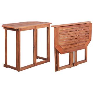 Vidaxl Bistro stolík 90x50x75 cm,  akáciový masív