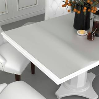 Vidaxl Chránič na stôl,  matný 80x80 cm,  2 mm,  PVC