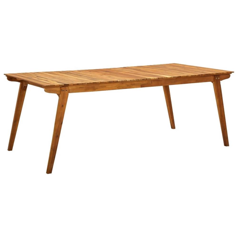 Vidaxl  Záhradný stôl 201, 5x100x75 cm akáciový masív značky Vidaxl