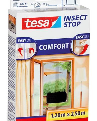 Tesa Insect Stop sieť proti hmyzu Comfort do dverí 2×0, 65×2, 50 m antracitová 55910-00021-00