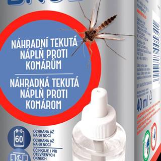 BROS  Náhradná tekutá náplň proti komárom 40ml značky BROS