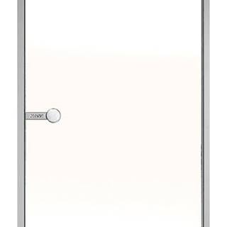 HARVIA Dvere do parnej sauny ALU 8x19,  satinované,  790x1890 mm,  šedý rám
