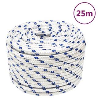 Vidaxl  Lodné lano biele 12 mm 25 m polypropylén značky Vidaxl
