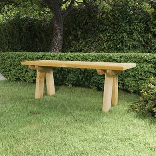 Vidaxl Záhradná lavička 110 cm impregnované borovicové drevo