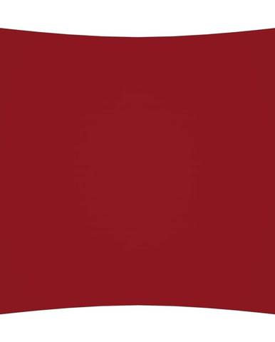 Vidaxl Tieniaca plachta oxfordská látka štvorcová 3x3 m červená