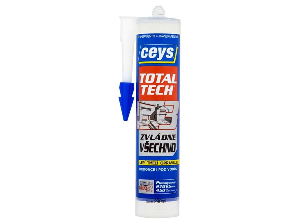 Ceys   Total Tech Transparent 290ml - lepidlo a tmel značky Ceys