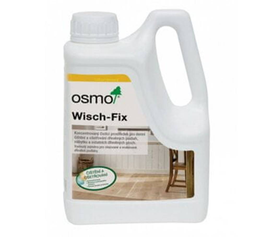 OSMO  WISCH-FIX - vysoko účinný koncentrát na pravidelné vlhké čistenie a údržbu drevených podláh. 1 l značky OSMO