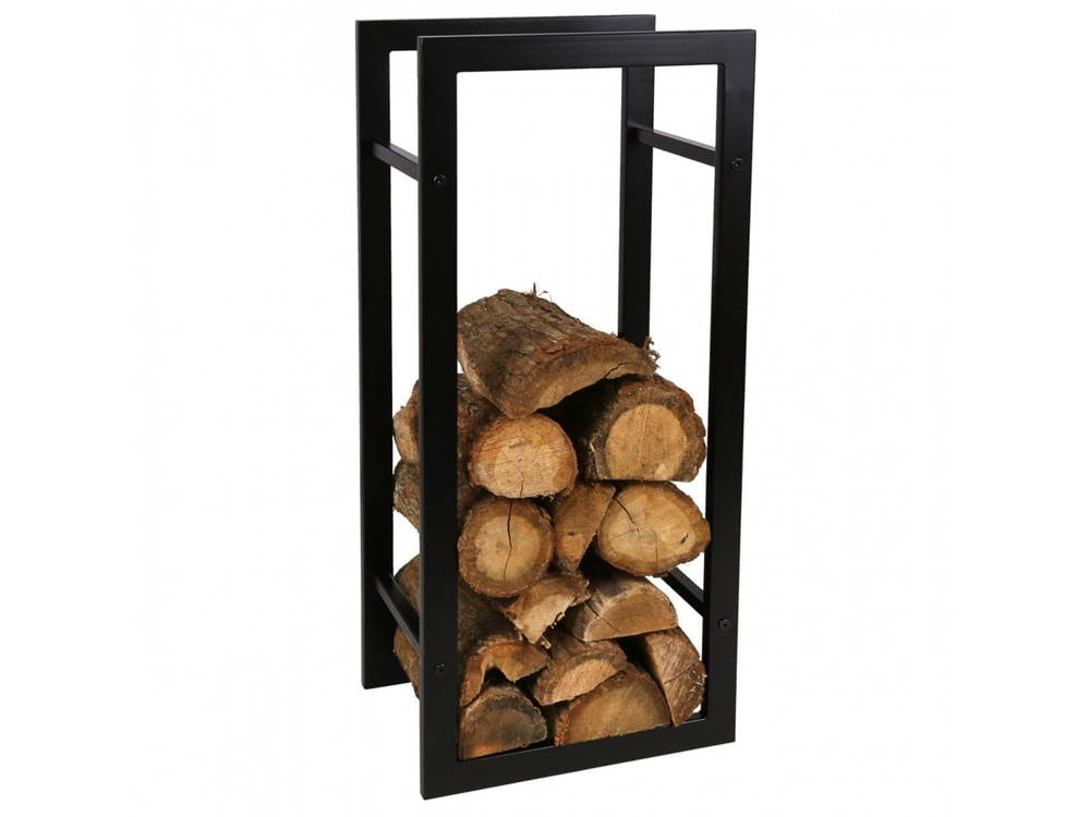 sarcia.eu  Čierny kovový stojan na drevo,  vysoký 40x30x90 cm JASAN značky sarcia.eu