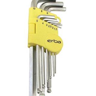 Erba Imbusový kľúč 9 ks ER-46010