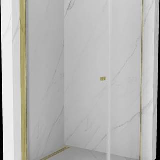 Mexen  PRETORIA sprchovací kút 70x90cm,  6mm sklo,  zlatý profil-číre sklo,  852-070-090-50-00 značky Mexen