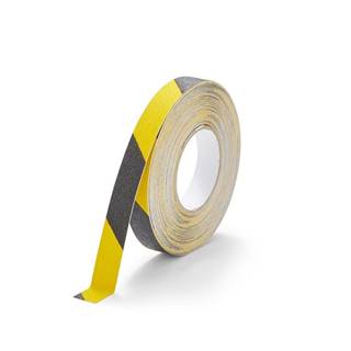 TeSe Protišmyková páska samolepiaca štandardné zrno žlto čierna