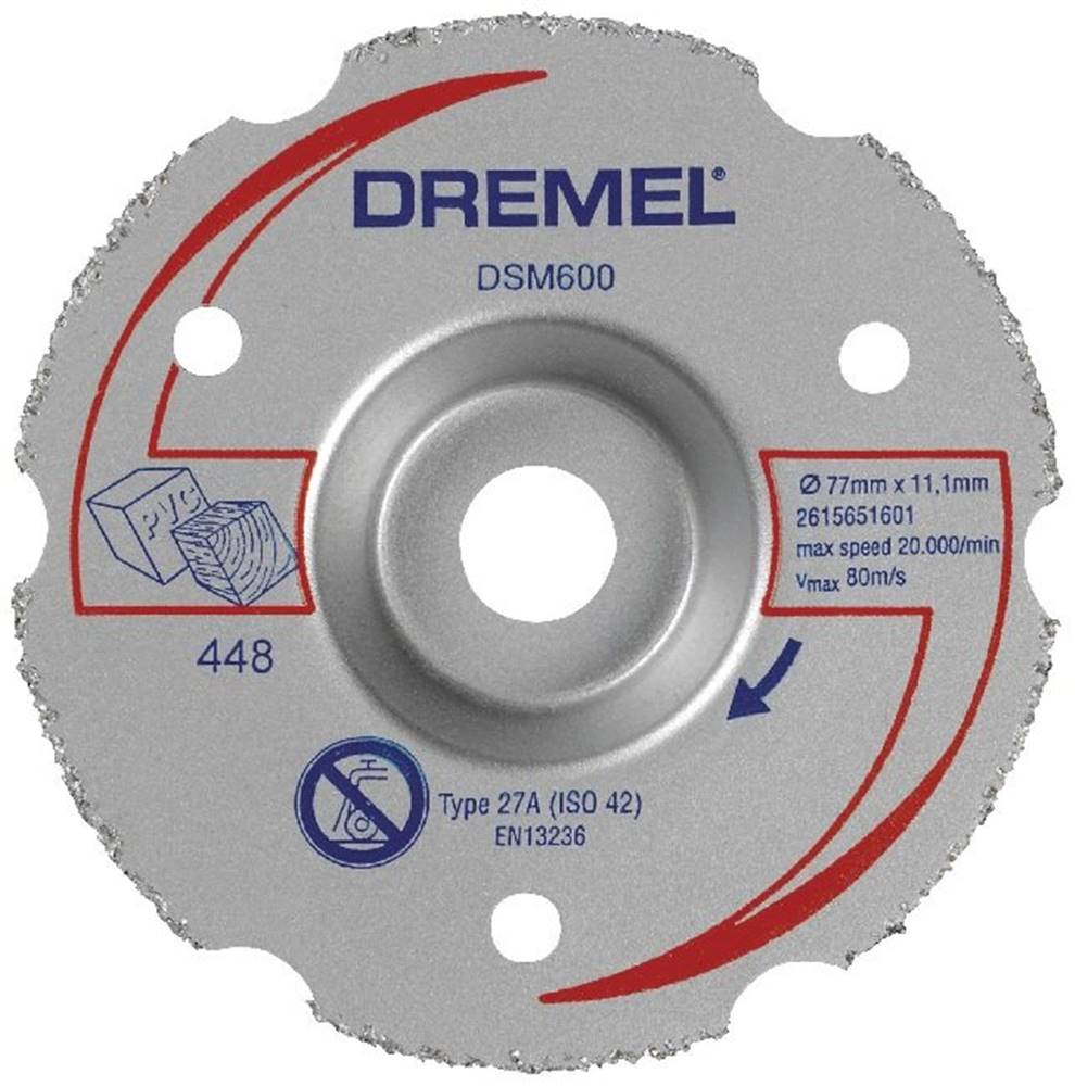 Dremel  univerzálny karbidový zarovnávací rezný kotúč pre DMS20 značky Dremel
