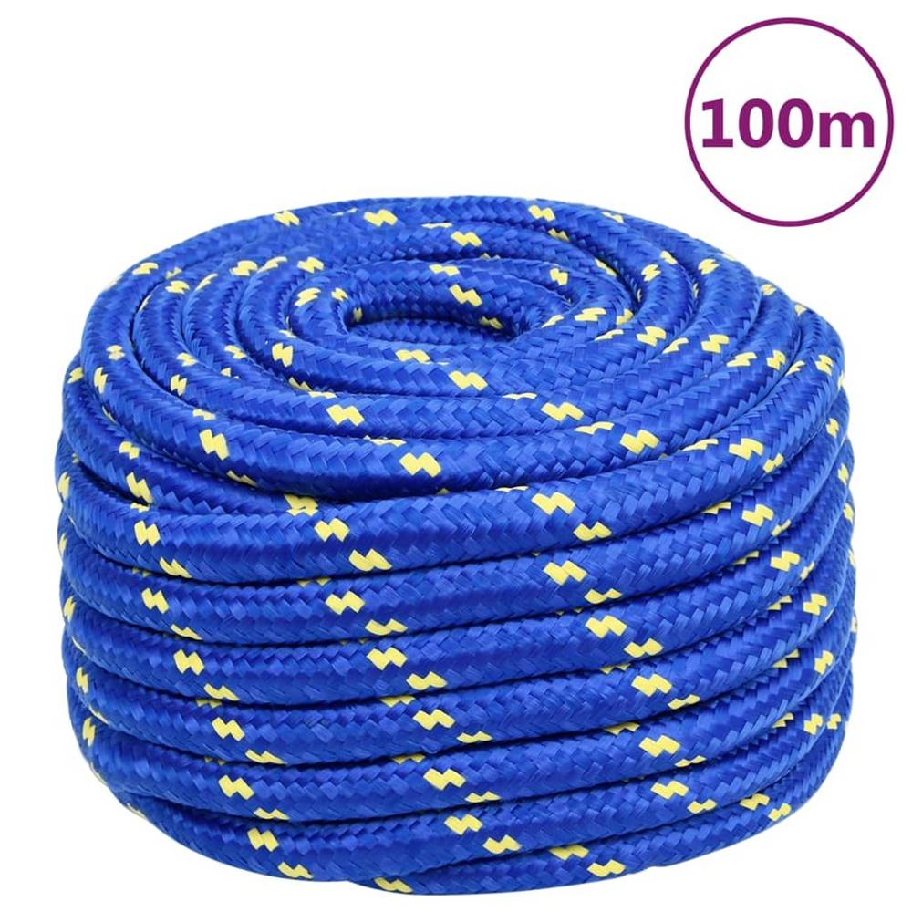 Vidaxl  Lodné lano modré 20 mm 100 m polypropylén značky Vidaxl