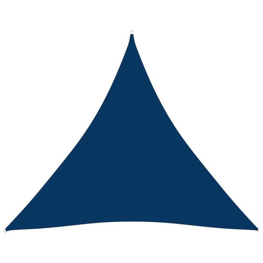 Vidaxl  Tieniaca plachta oxfordská látka trojuholníková 3, 6x3, 6x3, 6m modrá značky Vidaxl